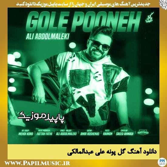 دانلود آهنگ گل پونه از علی عبدالمالکی
