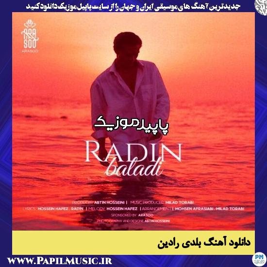 دانلود آهنگ بلدی از رادین