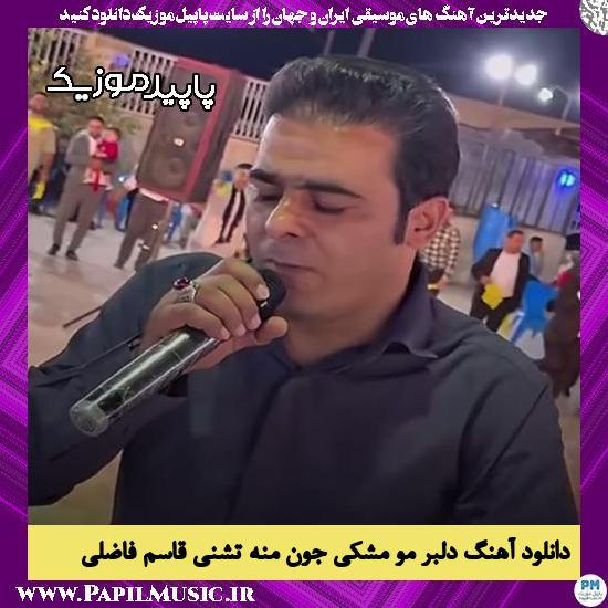 دانلود آهنگ دلبر مو مشکی جون منه تشنی از قاسم فاضلی