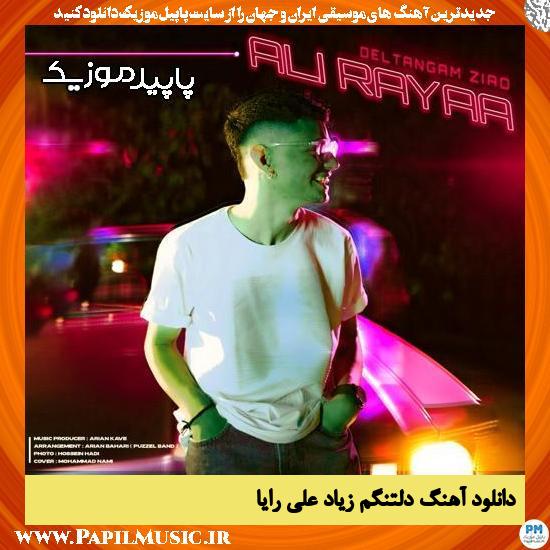 دانلود آهنگ دلتنگم زیاد از علی رایا