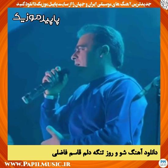 دانلود آهنگ شو و روز تنگه دلم از قاسم فاضلی