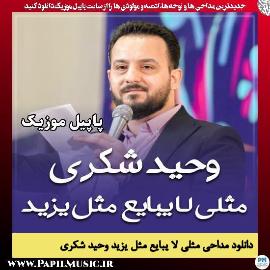 مثلی لا یبایع مثل یزید وحید شکری