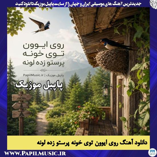 روی ایوون توی خونه پرستو زده لونه 