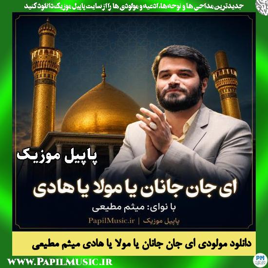 ای جان جانان یا مولا یا هادی میثم مطیعی