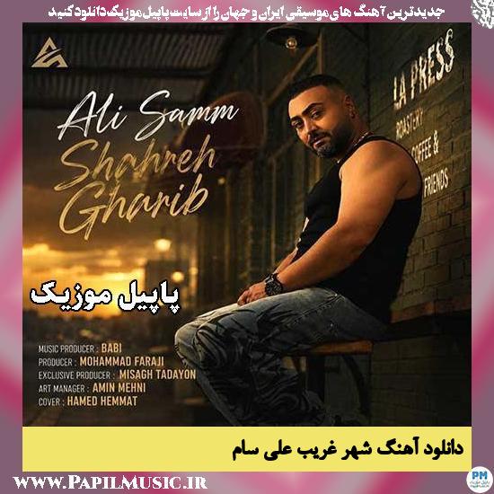 دانلود آهنگ شهر غریب از علی سام 1 شهر غریب علی سام