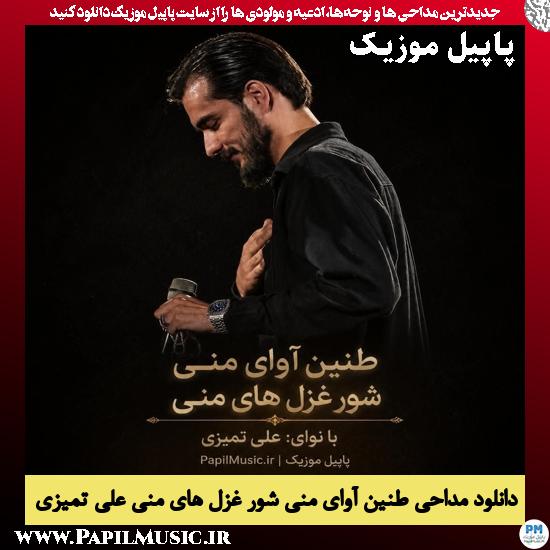 طنین آوای منی شور غزل های منی علی تمیزی